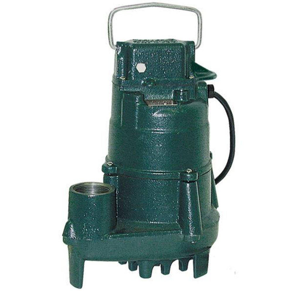 Zoeller Pump Co 1-1/2 in. 115V 10.5A 77 gpm NPT Cast Iron Effluent Pump 
