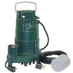 1/2 HP 115V Cast Iron Effluent Pump with 20 ft. Cord