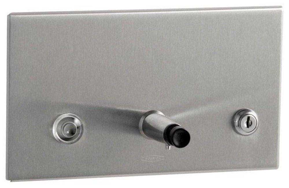 Bobrick Satin 11-1/4 in. Stainless Steel Soap and Lotion Dispenser 