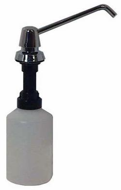 Stainless Steel Wall Mount Soap and Lotion Dispenser in Polished Chrome