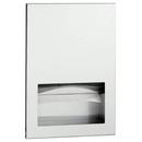 Wall Mount Paper Towel Dispenser in Satin Stainless Steel