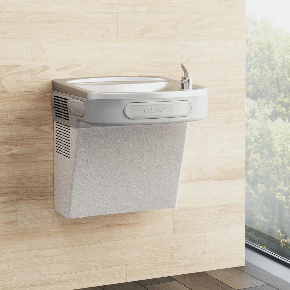 Elkay Light Grey Granite GPH Wall- Mount Single ADA Water Cooler 