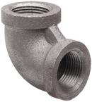 1/2 in. Threaded 150# Black Malleable Iron 90 Degree Elbow