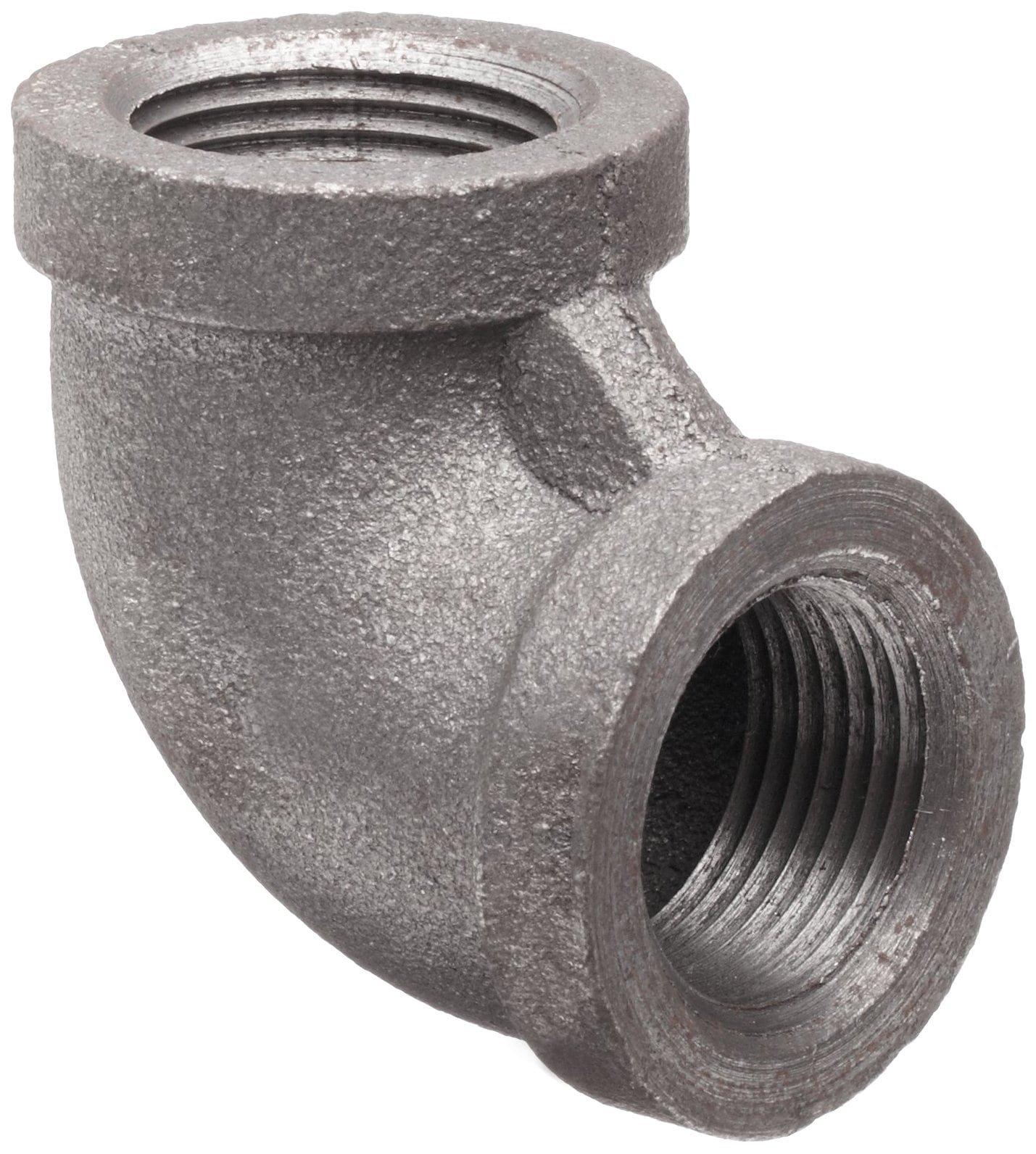 PROFLO&reg; NPT Black Malleable Iron 90 Degree Elbow 