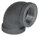 1-1/4 in. Threaded 150# Black Malleable Iron 90 Degree Elbow