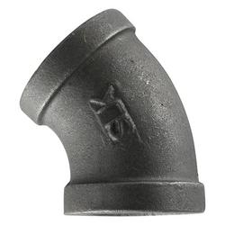 1/2 in. NPT Black Malleable Iron 45 Degree Elbow