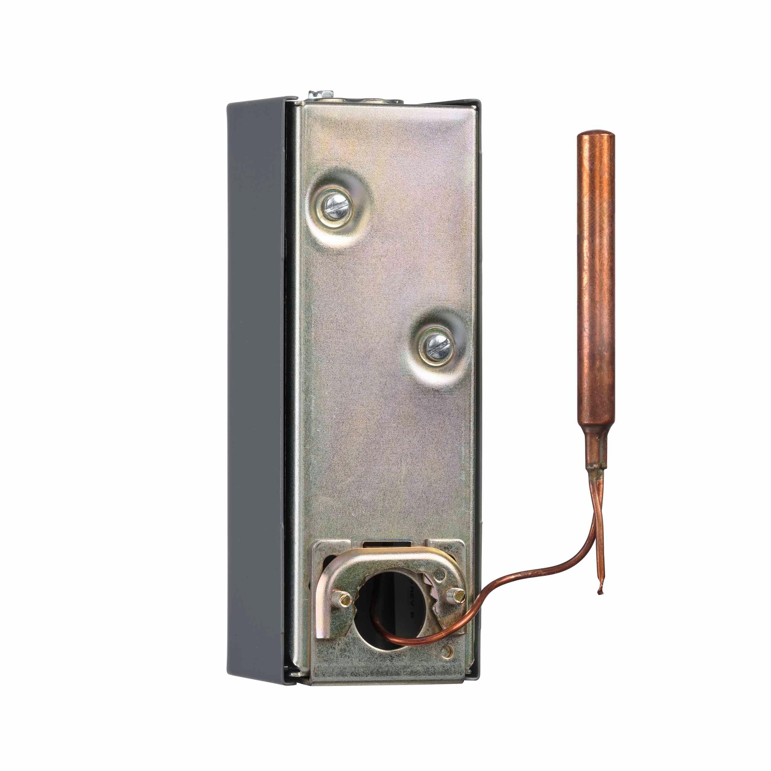 Resideo Grey 100 to 240F Aquastat Vertical Or Horizontal (Less Well) 