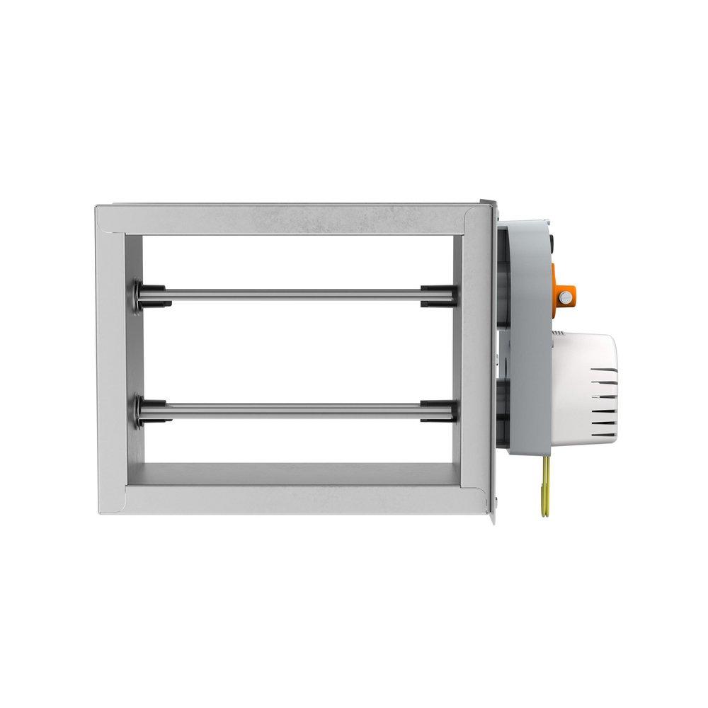 AprilAire Silver 10 x 18 in. Side Mount Rectangular Damper 