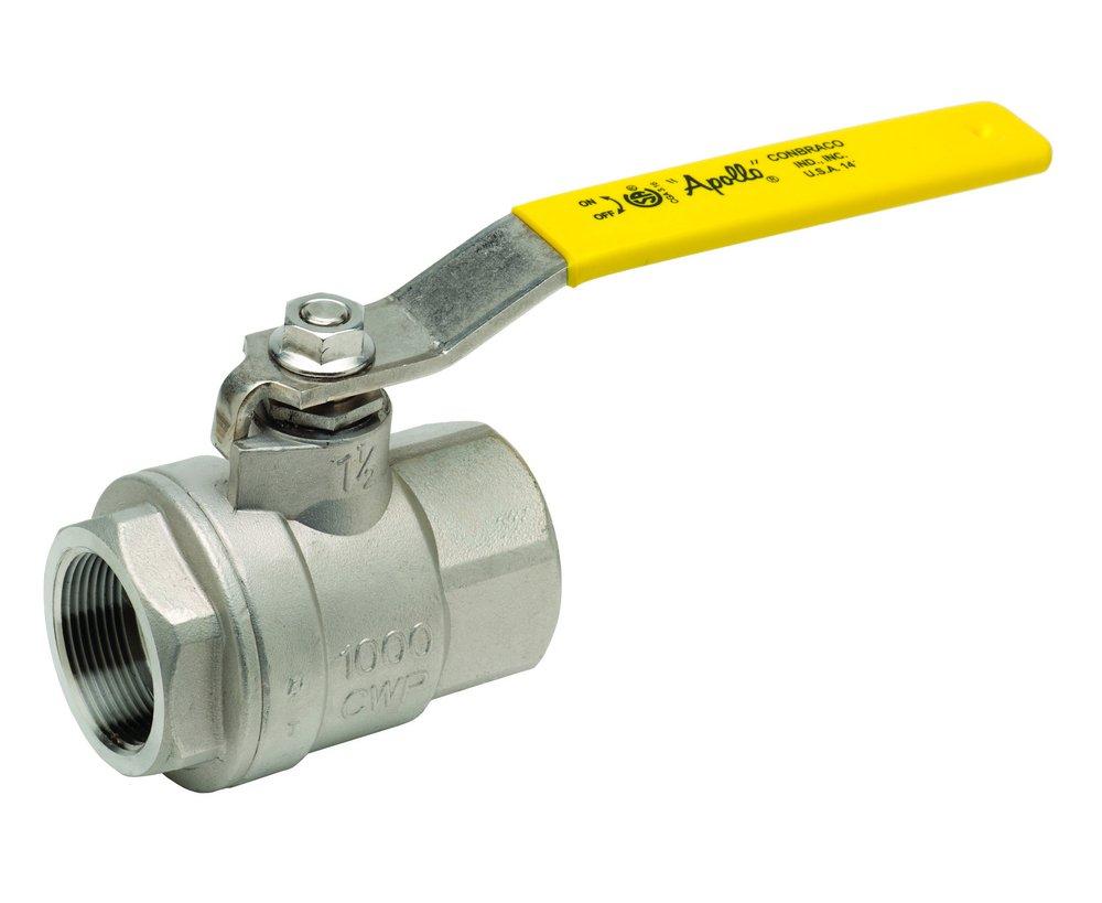 Apollo Valves Stainless Steel Full Port FNPT 1000# Ball Valve 