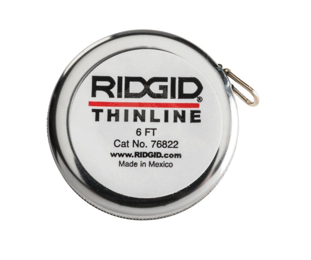 RIDGID Chrome Diameter Tape (in Inches) for Pipes and Cables and Tires 