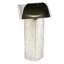 4 in. Dryer Vent Hood Aluminum