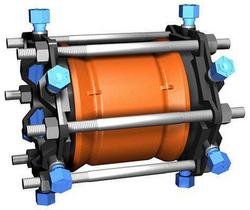 10 in. Wedge Joint Restraint and Coupling for Ductile Iron Pipe, C900 PVC Pipe, Carbon Steel Pipe and HDPE Pipe