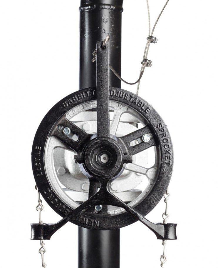 Babbitt Steam Specialty Cast Iron Wheel Valve Replacement Handle 