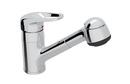 2.5 gpm 1-Hole Kitchen Faucet with Single Lever Handle and 7 in. Spout Reach in Polished Chrome