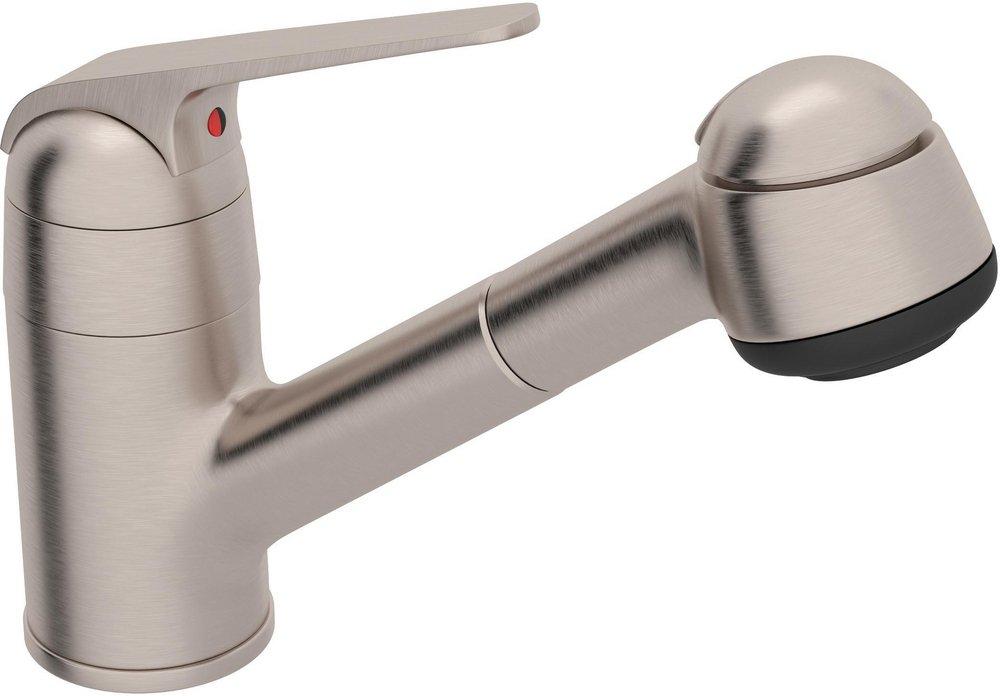 ROHL&reg; Satin Nickel 1.8 gpm Single Lever Handle Kit Faucet 