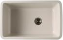 ROHL&reg; Pergame 31-5/8 x 19-5/8 in. No Hole Fireclay Single Bowl Undermount Kitchen Sink 