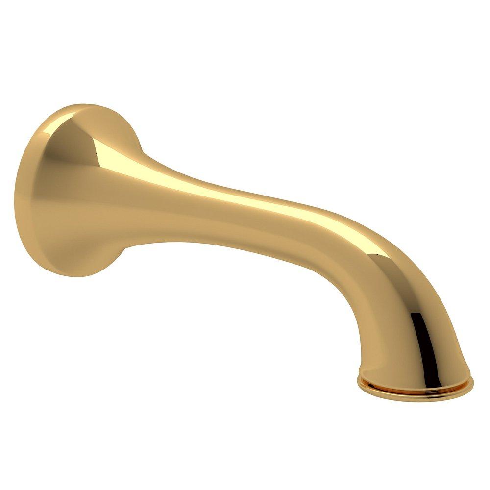 ROHL&reg; Italian Brass Wall Mount Tub Spout with 7 in. Spout Reach 