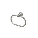 Oval Closed Towel Ring in Polished Chrome