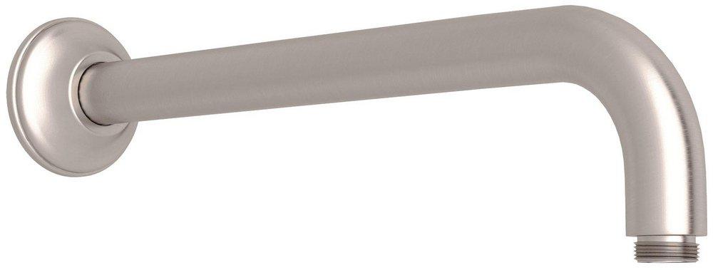 ROHL&reg; Satin Nickel 12 in. Wall Mount Shower Arm 