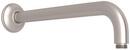 ROHL&reg; Satin Nickel 12 in. Wall Mount Shower Arm 