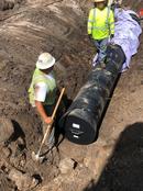 Taylor Made Plastics Black Bell End Polyethylene Plug for C900 or Ductile Iron Pipe 