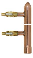Sioux Chief Copper Female Sweat x Spin Closed Valve Manifold 