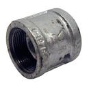 1-1/4 x 1-93/100 in. FPT 150# Global Galvanized Malleable Iron Coupling