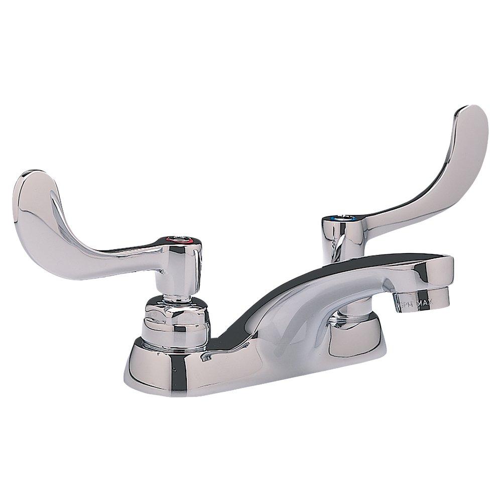 American Standard Polished Chrome Two Handle Centerset Bathroom Sink Faucet 