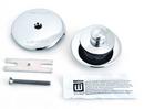 Lift and Turn Trim Kit with 2- Hole Face Plate and Screws Polished Chrome