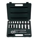 3/8 in. 20-Piece Drive with 12-Point Socket Set