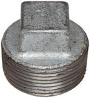 1 x 1-1/4 in. MPT 150# Global Galvanized Malleable Iron Cored Plug