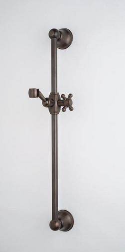 Shower Rail in Polished Chrome