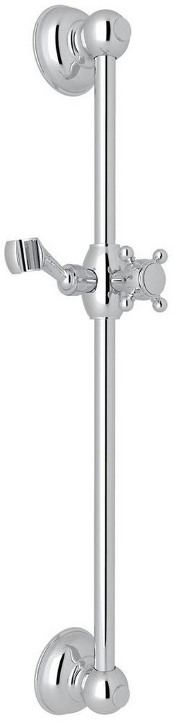 Shower Rail in Satin Nickel