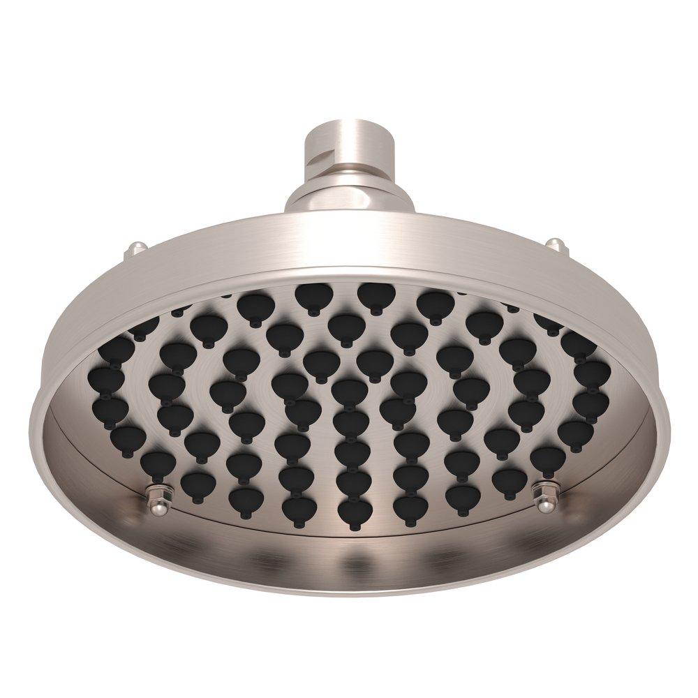 ROHL&reg; Satin Nickel Single Function Rain Showerhead 
