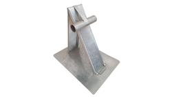 16 in. Galvanized Pipe Stand