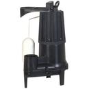 2 in. 115V 5.5A 2/5 hp 76 gpm NPT Engineered Plastic Sewage Pump