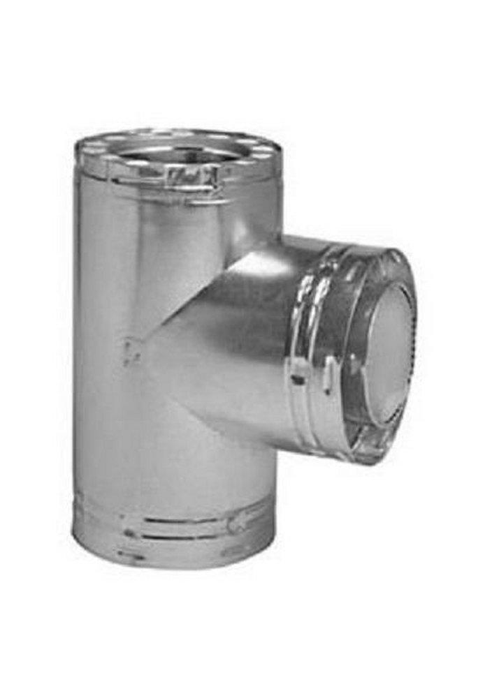 Metal Fab All Fuel Pipe Tee 6 in. 