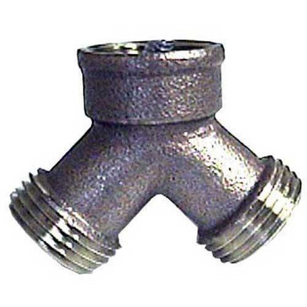 Wal-Rich MPT x FPT Brass Hose Wye 