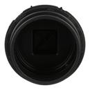 Black ABS DWV Fitting Cleanout Adapter with Plug 