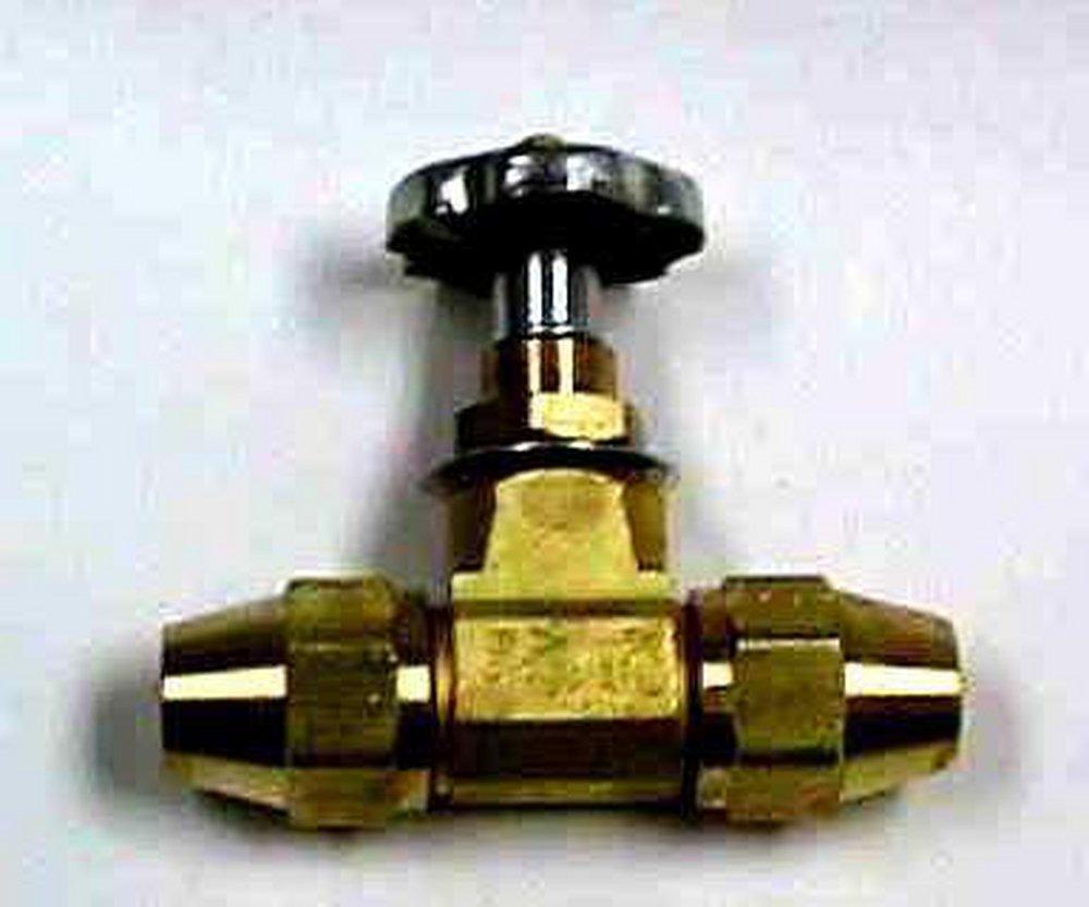 Highfield Brass Flared Shut Off Valve 