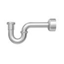 1-1/4 in. Zinc P-Trap in Polished Chrome