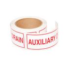 FPPI&reg; White 2 in. Paper Control Valve Decal 