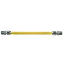 BrassCraft Yellow 1/2 in. MIP Gas Appliance Connector in Yellow 
