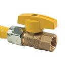 BrassCraft Yellow 1/2 in. MIP x FIP Gas Appliance Connector in Yellow 