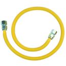 BrassCraft Yellow 3/4 in. FIP Gas Appliance Connector in Yellow 