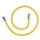 BrassCraft Yellow 1/2 in. FIP x MIP Gas Appliance Connector in Yellow 