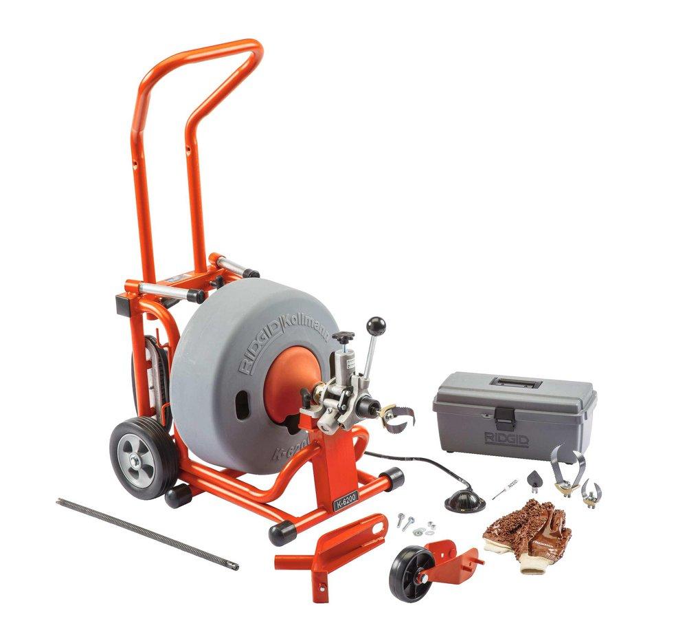 RIDGID Drain Cleaning Machine 