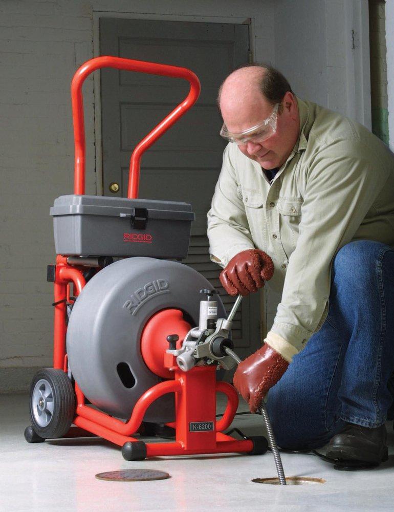 RIDGID Drum Machine with Pigtail and Standard Accessory 