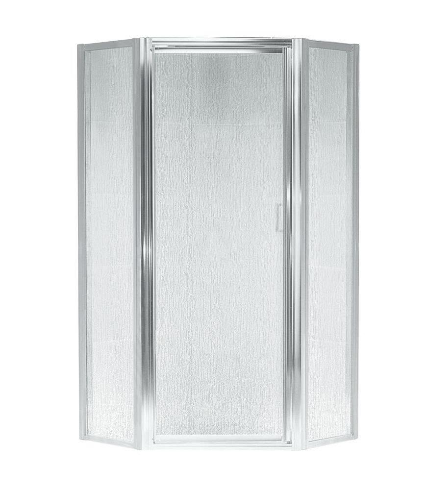 72 x 39 in. Neo-Angle Shower Door in Silver | Sterling | Ferguson