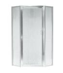 72 x 39 in. Neo-Angle Shower Door in Silver